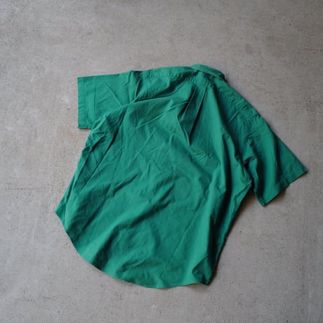 ［L］Button-Down SHIRT_MADE IN USA_80-90s vintage_green