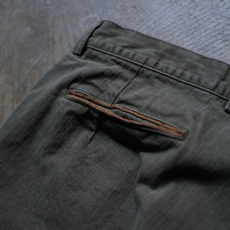 5月末お届け予定分 [anytee classics] Military Wide Trou