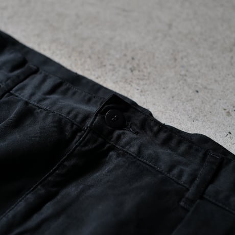 [W35 L32] Super Black_VINTAGE POLO CHINO 2tuck Pants_no.5