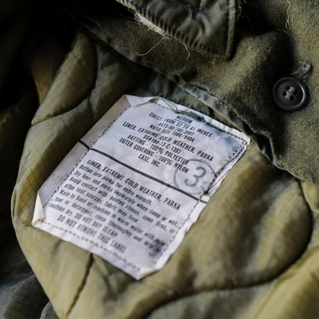［L］m65 parka_Black zipper_fullset_deadstock_no.16