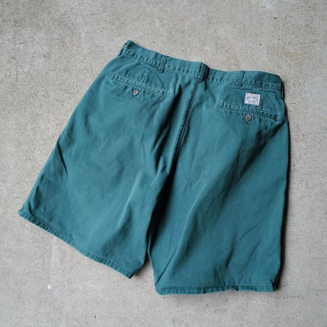 [W34] POLO CHINO SHORTS 2tuck_80-90s vintage_no.21