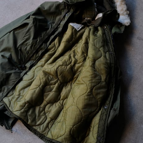 ［M］m65 parka_Black zipper_fullset_deadstock