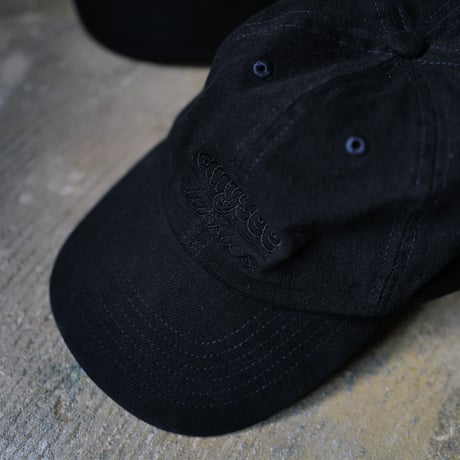 [anytee classics] "Super Black" Denim Cap