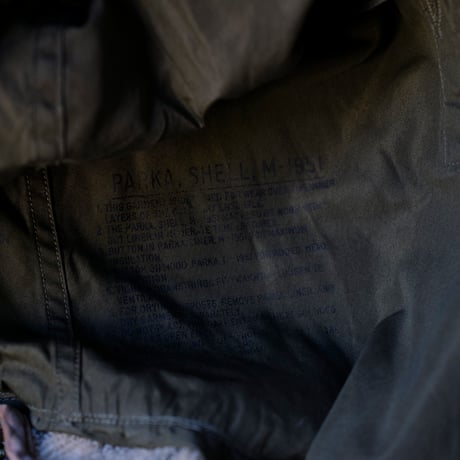 ［M］m51 parka_fullset_deadstock