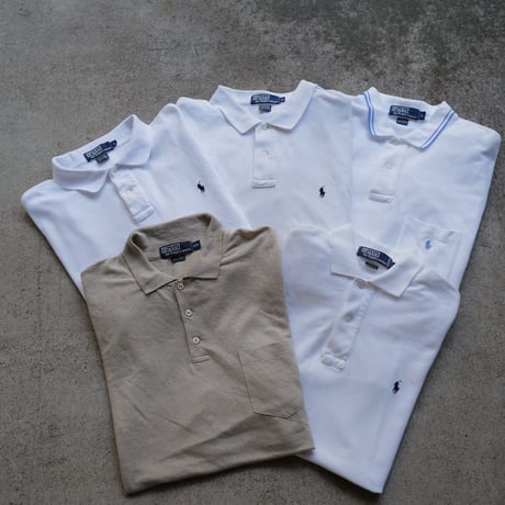 ［L］POLO SHIRT_MADE IN Bolivia_90s vintage_no.5