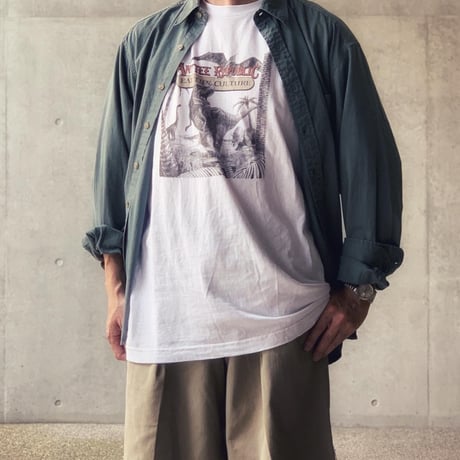 ［L］Military Olive SHIRT_GAP_90s vintage_no.8