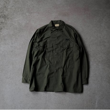 ［16 1/2 XL fit］USARMY OG507_with pins & patch