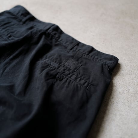 [W33 L34] Super Black_VINTAGE POLO CHINO 2tuck Pants_no.2