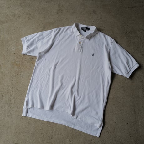 ［L］POLO SHIRT_MADE IN USA_80-90s vintage_no.26