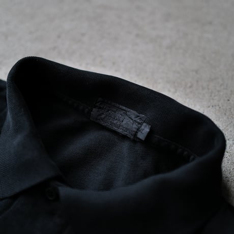 ［XL］Super Black_VINTAGE POLO SHIRT_made in USA_no.02