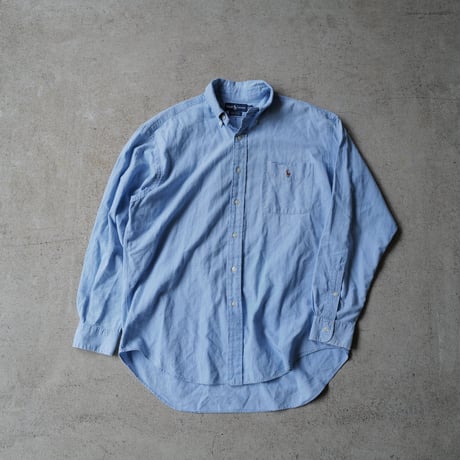 ［M］BIG SHIRT by Ralph Lauren_chambray_90s vintage_no.13