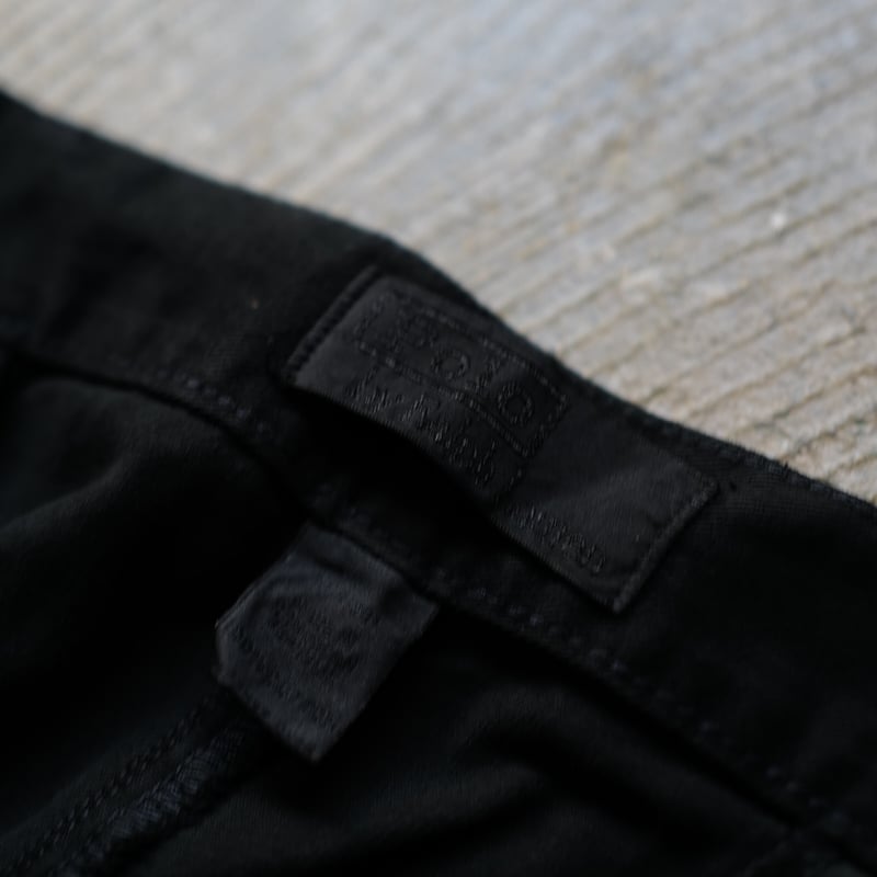 W34 L30］Super Black_BIG CHINO PANTS by Polo Ra