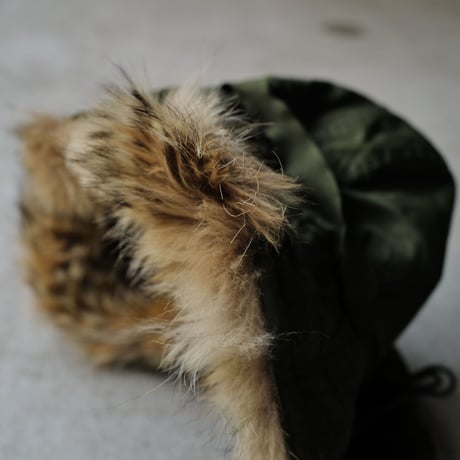 オンライン専用［Free size］m51_hood_real coyote fur
