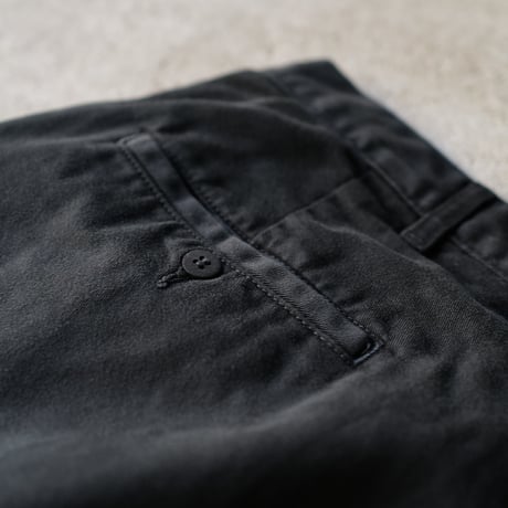 [W36 L31] Super Black_VINTAGE POLO CHINO 2tuck Pants_no.12