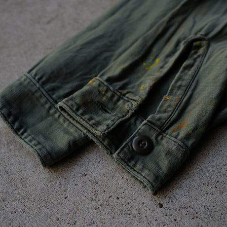 ［XXL (17 1/2)］USARMY Olive Green Shirts_Cotton100_no.6