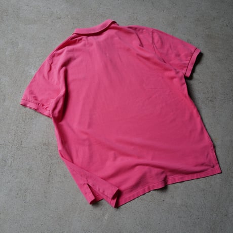 ［XL］POLO SHIRT_MADE IN USA_80-90s vintage