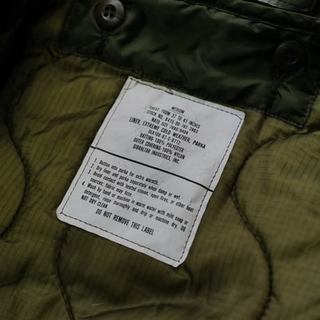 ［M］m65 parka_fullset_deadstock_no.82
