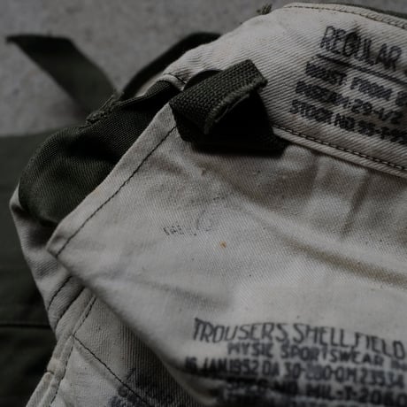 ［S-Regular］USARMY M-51 Trousers_deadstock_no.11