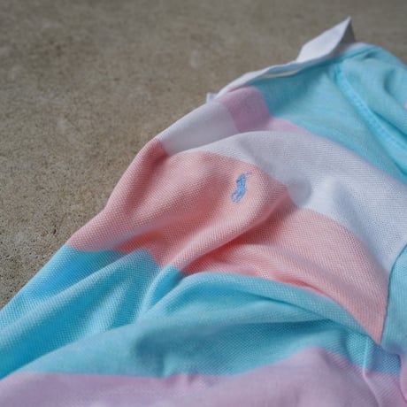 ［L］POLO SHIRT_MADE IN USA_80-90s vintage_no.9