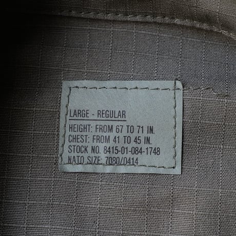 ［L-Regular］Combat Coat_Olive_deadstock