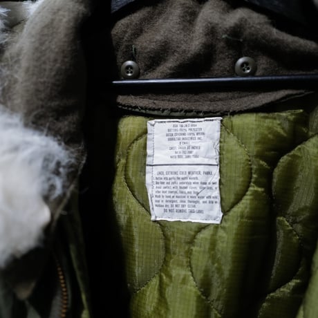 ［XS］m65 parka_fullset_no.8_deadstock_店頭でも販売