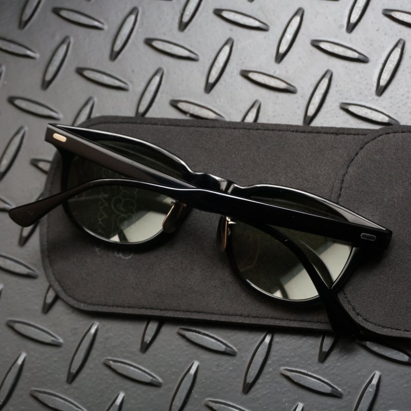 anytee classics] Celluloid Eyegear_Black×Brown