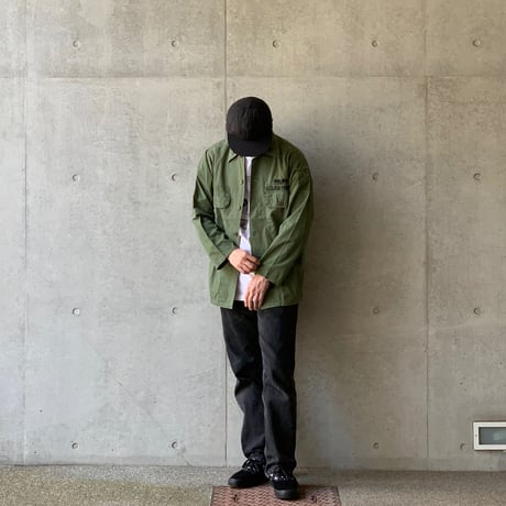 ［L fit］US AIRFORCE Olive Green Shirts_First model_no.20