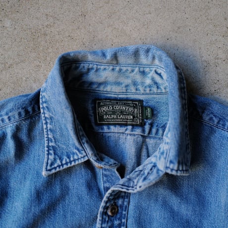 ［L］POLO COUNTRY DENIM SHIRTS_Ralph Lauren _80-90s vintage_no.4