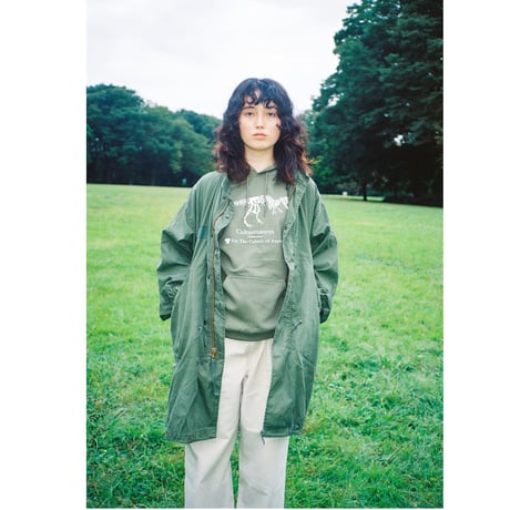 City Safari Parka_silk screen print