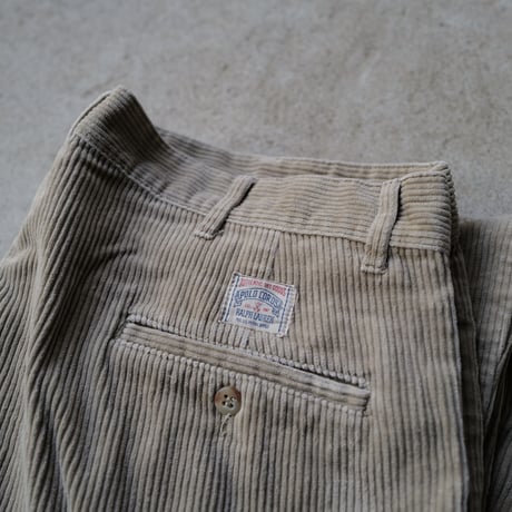 [W36 L30] POLO 2tuck CORDUROY PANTS_90s vintage