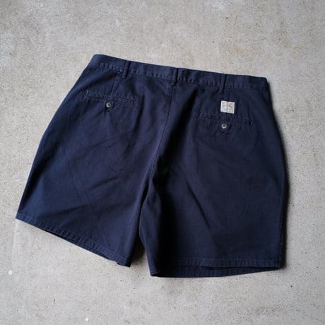 [W40] POLO CHINO SHORTS 2tuck_made in Malaysia_90s vintage_no.2