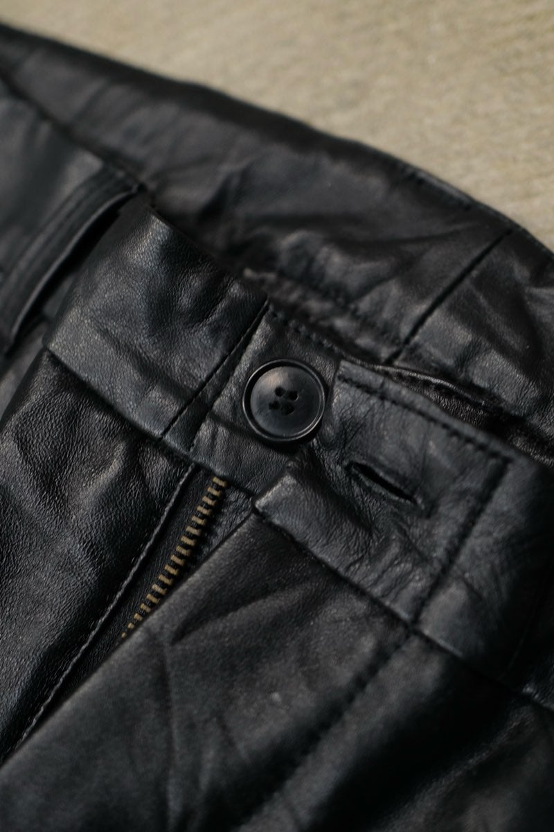 Fragments of Vintage Leather_Officer Pants | an