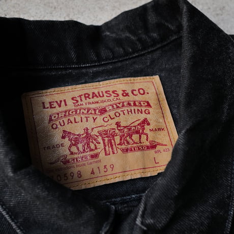 Levi's Trucker Jacket_Sulfur Black_no.1