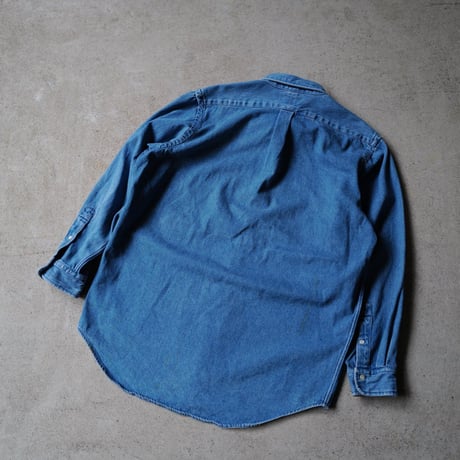 ［L］POLO COUNTRY Denim SHIRTS_80-90s vintage