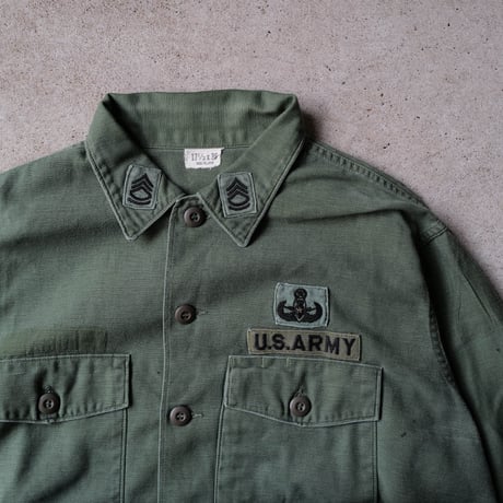 ［17 (1/2)］USARMY Olive Green Shirts_Cotton 100_no.16