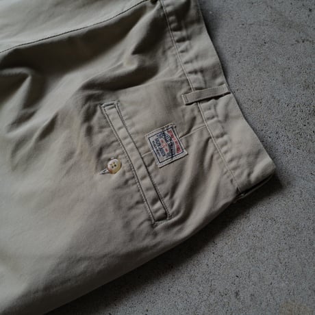 [W38 L30] POLO CHINO 2tuck_MADE IN USA_80-90s vintage_no.1