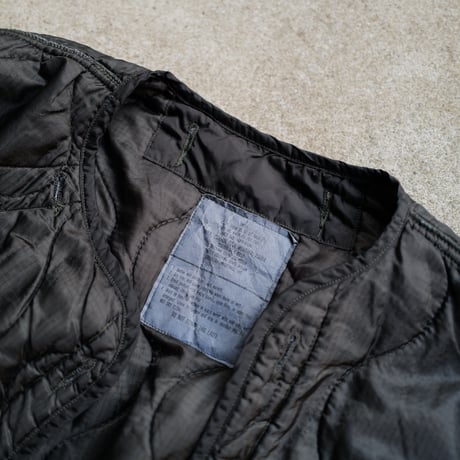 ［S］m65 parka liner_Black dye