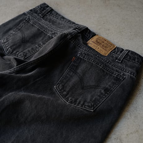 [W37 L32] Levi's 505_Sulfur Black Orenge Tab_90s_no.5