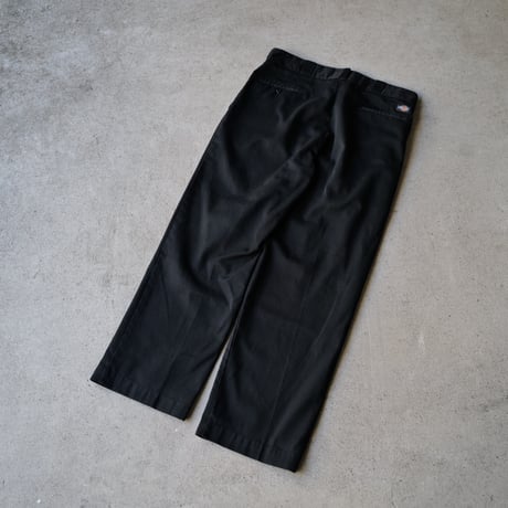 ［W38 L29］Vintage Black Pants_Dickies 874 made in USA_no.4