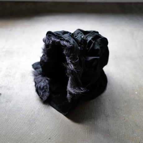 ジャケット・アウター Super Black\" Shrink MA-1_BlackRib anytee Super Black