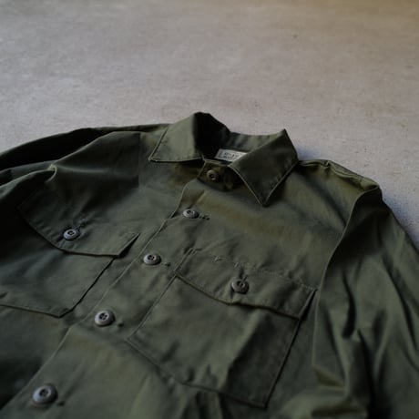 ［17 1/2 XXL fit］USARMY Olive Green "BIG" Shirt_deadstock_no.14