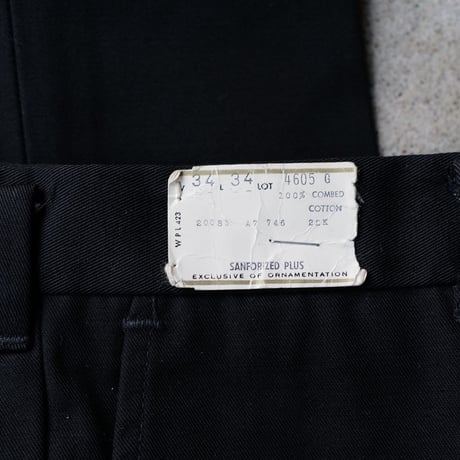［W34 L34］Levi's Tapered Slacks_ Black_deadstock