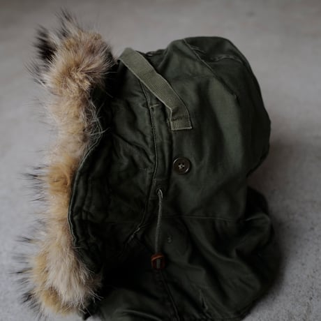［Free size］m51_first model_coyote fur hood_no.3
