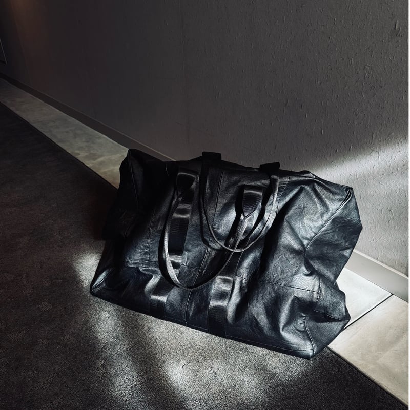 未使用 anytee オリジナル レザーボストン パラシュートバッグ 未使用 anytee オリジナル レザーボストン パラシュートバッグ