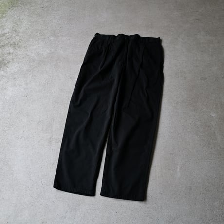 [W40 L32] Super Black_VINTAGE POLO 2tuck Pants_no.3