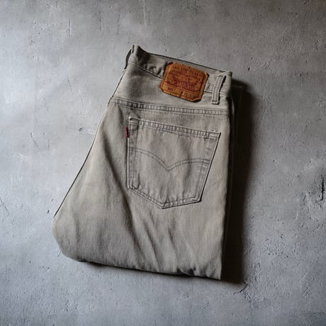 [W36 L31] Levi's 501_Greige_90s