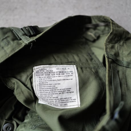 ［L-Regular］USARMY M-65 Trousers_deadstock_no.22