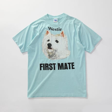 ［L］Dog Tee_80-90s vintage_made in USA