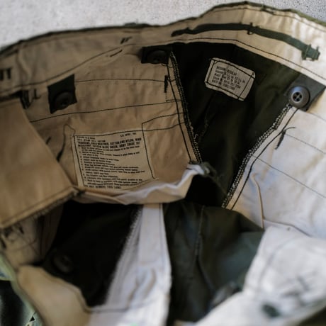 ［M-Regular］USARMY M-65 Trousers_deadstock_no.06