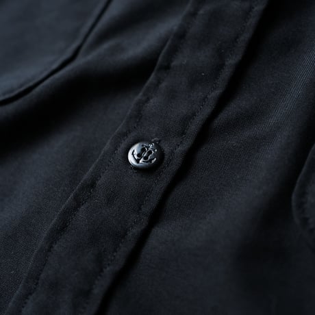 ［17 XXL fit］U.S.NAVY Black Shirt_deadstock_no.17